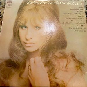 Barbara Strieshands greatest hits Vinyl